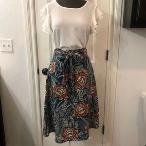 Roolee Floral Skirt w/ pockets